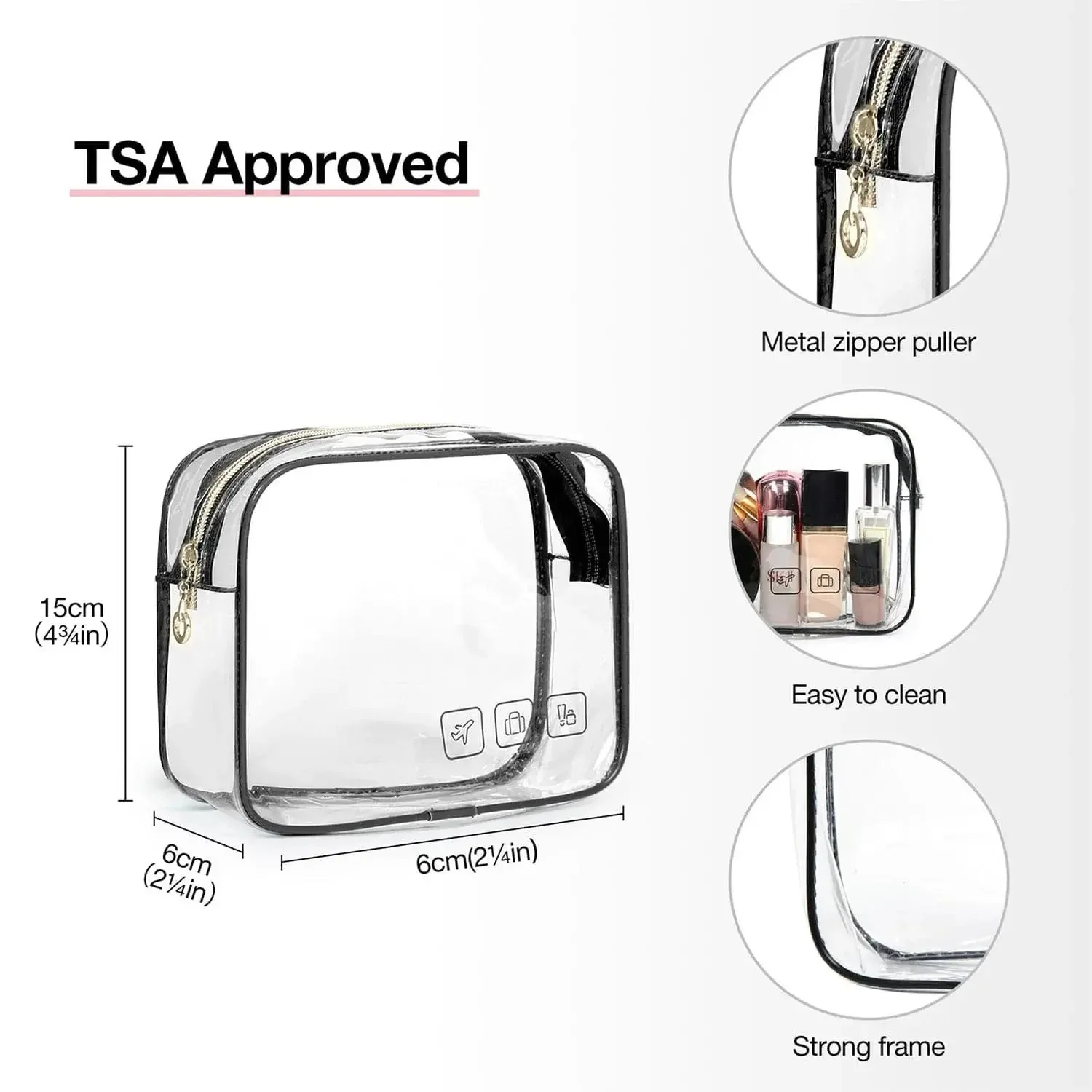 Medium Hanging Travel Makeup Organizer - Image 18