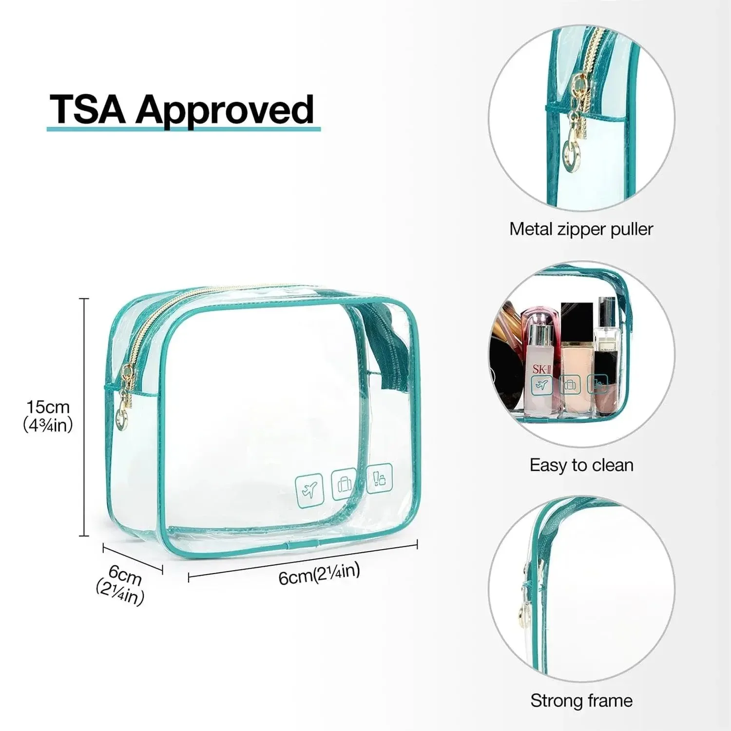 Medium Hanging Travel Makeup Organizer - Image 26