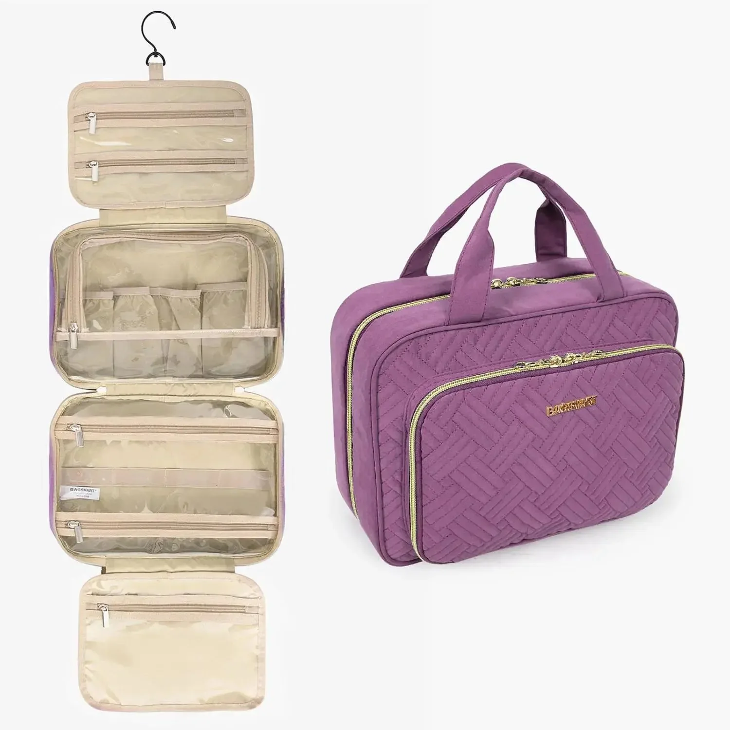 Medium Hanging Travel Makeup Organizer - Image 59