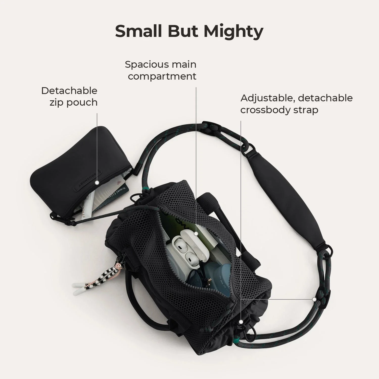 REIKI 5.5L Mesh Mini Duffle - Image 20