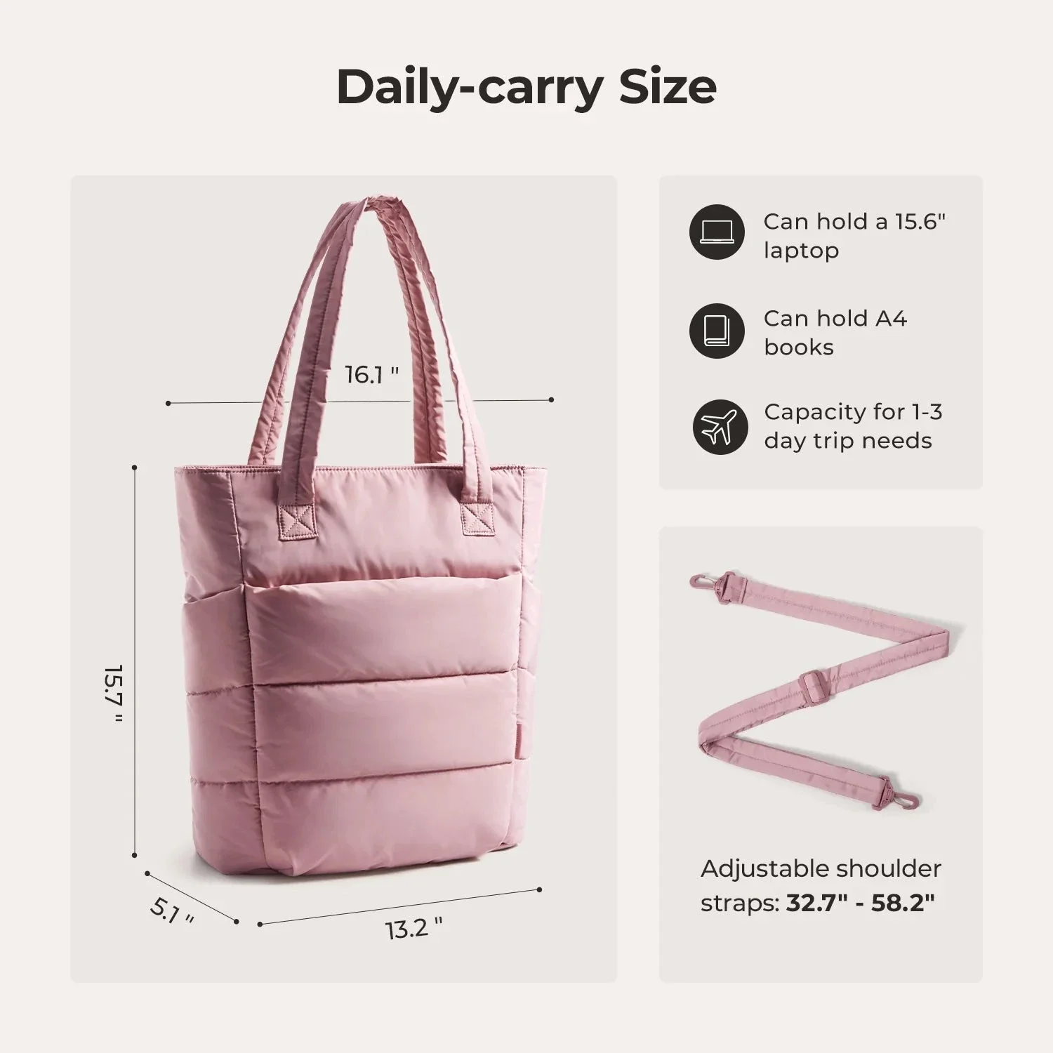 Bubble 21L Puffy Tote - Image 35